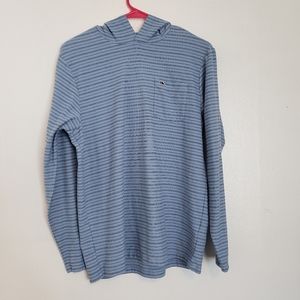Vineyard Vines Light Blue Striped Long Sleeve Shirt